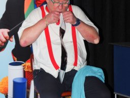 Pierre Mardue im Gleisgarten am 21. April 2024